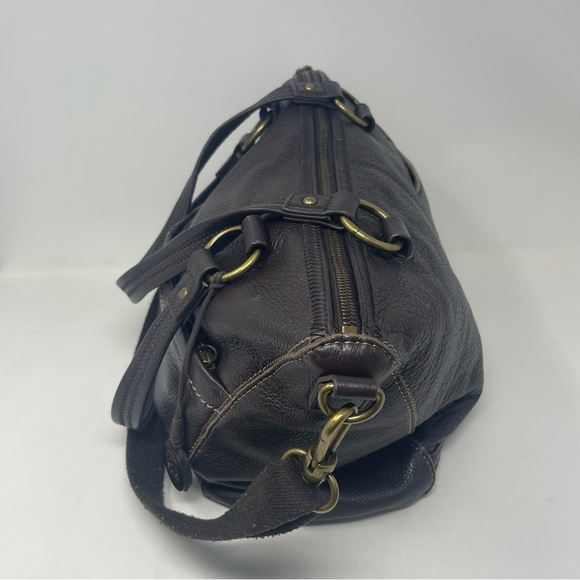 The Sak Leather Hobo Bag – Brown  Crossbody & Arm Straps - Picture 4 of 16